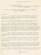 Lettre adressée le 20/10/1944 au Commissaire du Gouvernement Chérifien de Mogador