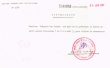 Convocation adressée le 24/06/1961 à Mohamed Ben Brahim