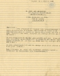 Lettre adressée le 05/02/1958 au Pacha, Chef de Cercle de Mogador