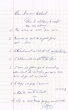 Proposition de loyer adressée à Mr Hatchwell