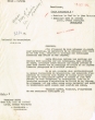 Lettre adressée le 05/10/1954 au Chef de la 3ème Division à Casablanca