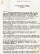 Lettre adressée le 24/09/1964 à Regragui Manchaoui de Essaouira