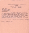Lettre adressée le 24/10/1961 à Hassan Ben Lahbib à Essaouira
