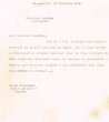 Lettre adressée le 27/12/1950 à Mr Mourthe à Casablanca