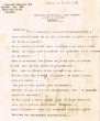 Lettre adressée le 13/03/1951à l'Adjudant Chef Laurent à Mogador