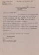 Lettre adressée le 17/07/1962 au Médecin Chef de l'Hôpital Neuro Psychiatrique de Berrechid