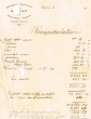 Récapitulatif des entrées pour B. Lima & Cie en 1910
