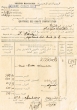 Quittance des Droits d'Importation de S. Ettedgui datée du 09/08/1914