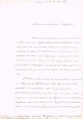 Lettre adressée le 18/07/1847 à M. de Chasteau, Chargé d'Affaire de France àTanger