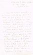 Lettre adressée le 23/11/1845 à M. de Chasteau, Chargé d'Affaire de France à Tanger