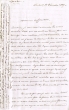 Lettre adressée le 01/12/1849 à M. de Chasteau, Chargé d'Affaire de France àTanger