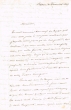 Lettre adressée le 21/12/1849 à M. de Chasteau de Tanger