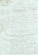 Lettre adressée le 15/10/1845 à M. Guizot, Ministre des Affaires Etrangères
