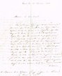 Lettre adressée le 15/11/1844 à M. de Chasteau, Chargé d'Affaire de France à Tripoli