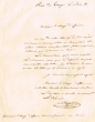 Lettre adressée le 02/06/1847 à M. de Chasteau, Chargé d'Affaire de France à Tanger