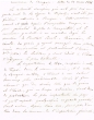 Lettre du 20/03/1841 concernant le commerce à Bengasi