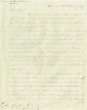 Lettre adressée le 16/02/1847 à M. de Chasteau, Chargé d'Affaire de France à Tanger