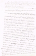 Lettre adressée en 1846 à M. de Chasteau, Chargé d'Affaire de France à Tanger