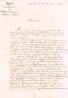Lettre adressée le 07/04/1844 à M. de Chasteau