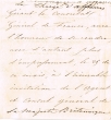 Lettre adressée le 15/11/1844 au Consul Général de Sa Majesté Britannique