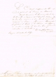 Lettre adressée le 28/09/1847 au Capitaine de Corvette Bérar, commandant le "Veloce"