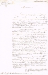 Lettre adressée le 03/12/1846 à M. le Comte de Suzanneh