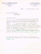 Lettre adressée le 30/09/1956 à Raphael Benazeraf de Casablanca