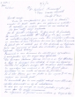 Lettre adressée le 03/08/1970 à Raphael Benazeraf de Neuilly-sur-Seine