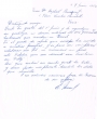 Lettre adressée le 07/06/1969 à Raphael Benazeraf de Neuilly-sur-Seine