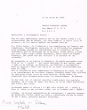 Lettre adressée le 16/07/1969 à Estrella Israel de Madrid