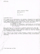 Lettre adressée le 12/11/1969 à Estrella Israel de Madrid