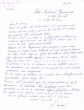 Lettre adressée le 17/11/1969 à Raphael Benazeraf de Neuilly-sur-Seine