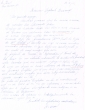 Lettre adressée le 12/12/1969 à Raphael Benazeraf de Neuilly-sur-Seine