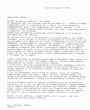 Lettre adressée le 29/01/1970 à Estrella Israel de Madrid