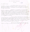Lettre adressée le 23/08/1963 à Raphael Benazeraf de Neuilly-sur-Seine