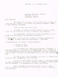 Lettre adressée le 14/01/1968 à Moises A. Hassan de Ceuta