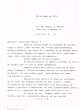 Lettre adressée le 22/05/1970 à Moises A. Hassan de Madrid