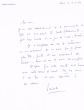 Lettre adressée le 01/12/1981 à Raphael Benazeraf de Neuilly-sur-Seine