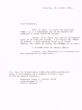 Lettre adressée le 05/04/1982 à J.A. de Garzon de Tétouan