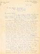 Lettre adressée le 28/01/1964 à Raphael Benazeraf de Neuilly-sur-Seine