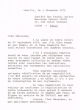 Lettre adressée le 05/12/1979 à G. Nahon de la Société des Etudes Juives à Paris