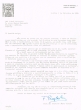 Lettre adressée le 06/12/1966 à Raphael Benazeraf de Neuilly-sur-Seine