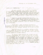 Lettre adressée le 30/09/1964 au Dr Federico Perez Castro de Madrid