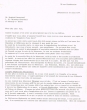 Lettre adressée le 21/03/1971 à Raphael Benazeraf de Neuilly-sur-Seine