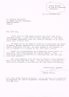 Lettre adressée le 29/12/1969 à Raphael Benazeraf de Neuilly-sur-Seine