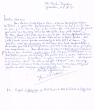Lettre adressée le 07/06/1973 à Raphael Benazeraf de Neuilly-sur-Seine