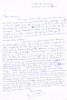 Lettre adressée le 12/09/74 à Raphael Benazeraf de Neuilly-sur-Seine