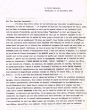 Lettre adressée le 19/09/1966 à Raphael Benazeraf de Neuilly-sur-Seine