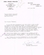 Lettre adressée le 23/06/1965 à Raphael Benazeraf de Neuilly-sur-Seine