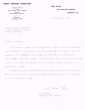 Lettre adressée le 10/12/1964 à Raphael Benazeraf de Neuilly-sur-Seine